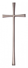Kreuz silbergrau 30 x 11,5 cm