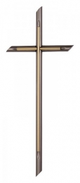 Kreuz silbergrau 36 x 15 cm