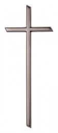 Kreuz silbergrau 29,5x11,5 cm