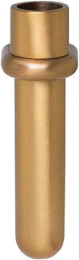 Wandvase bronze