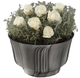 Grabschale aus Aluminium