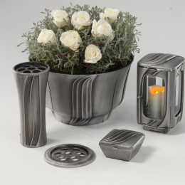 Grabschale aus Aluminium