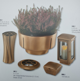 Weihwasserschale Bronze