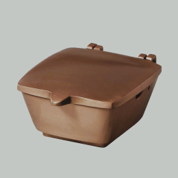 Weihwasserschale Bronze