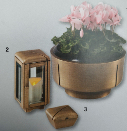 Weihwasserschale Bronze