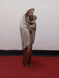 Madonna mit Kind aus Bronze 54 cm