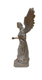 Grabengel aus Bronze 100 cm