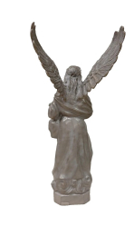 Grabengel aus Bronze 57 cm