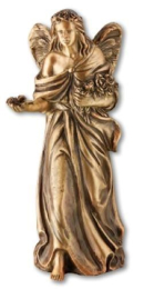 Grabengel aus Bronze 29 cm
