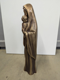 Madonna aus Bronze 53 cm