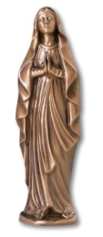Madonna aus Bronze 26,5 cm