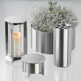 Grablampe rund Edelstahl 21,5 cm