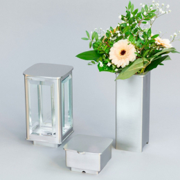 Grablampe Edelstahl massiv 22,5 cm