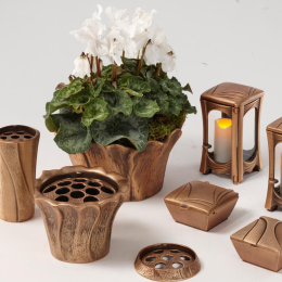 Grabschale Bronze 28 cm