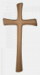 Kreuz bronzefarben 36 x 18 cm