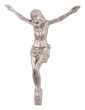 Jesus Korpus silberfarben 17x13,5 cm