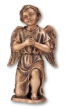 Grabengel kniend aus Bronze 26,5 cm